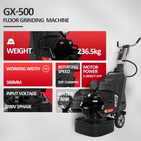 Classic square epoxy floor grinding machine