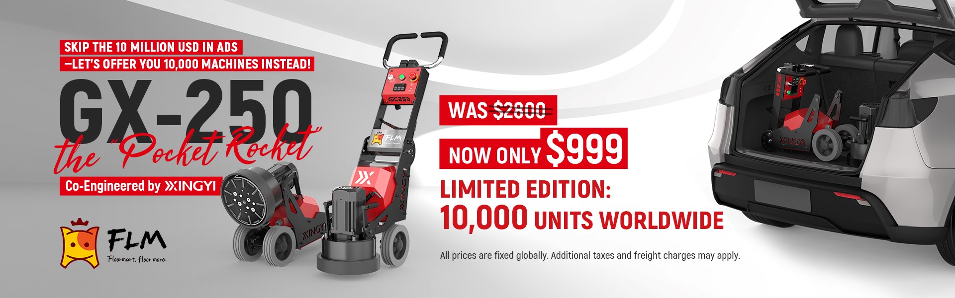 concrete edge floor grinder