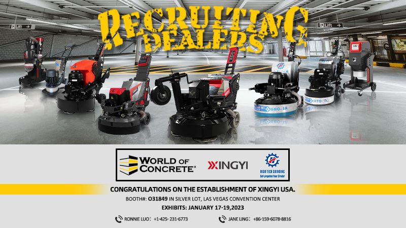 WELCOME TO OUR BOOTH AT WORLD OF CONCRETE 2023 